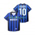 Camisola Inter de Milão BAGGIO 10 Retro Homem Equipamento Primeiro 1998 1999 Manga Curta